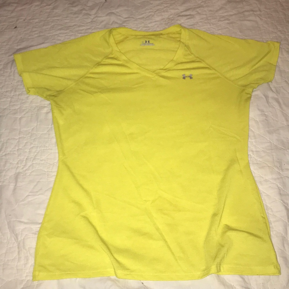 Under Armour Yellow Tee